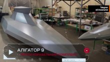 L'Ucraina svela il drone navale “Alligator-9” con tecnologia stealth e design modulare