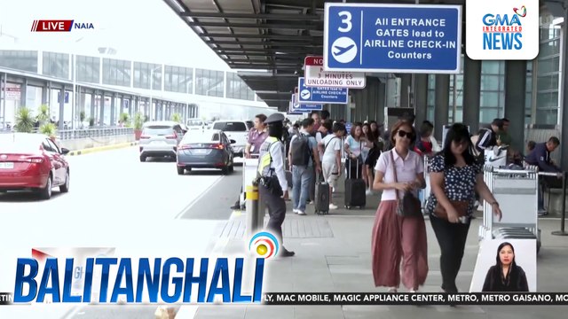 Mga pasahero sa NAIA Terminal 3, tuloy-tuloy ang pagdating | Balitanghali