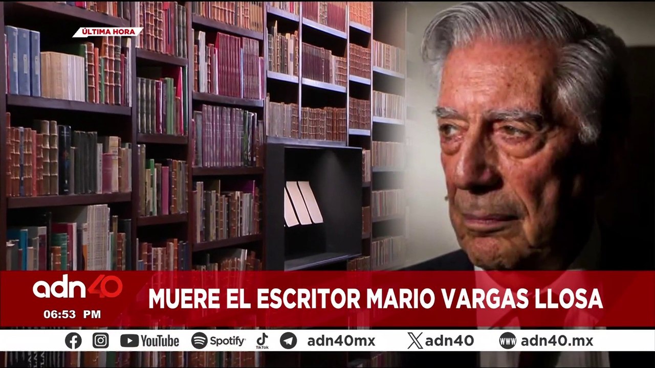 🚨¡Última Hora! Muere el escritor Mario Vargas Llosa