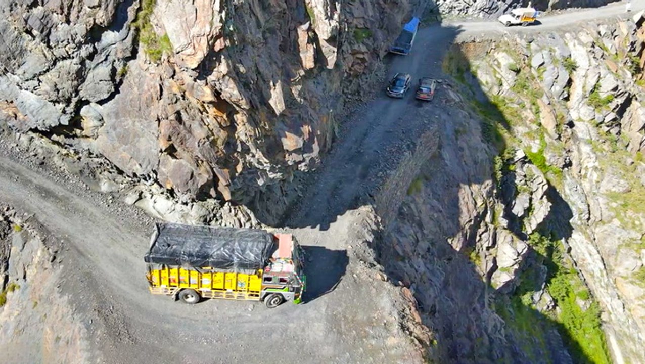How truck drivers navigate one of the most dangerous roads in the world