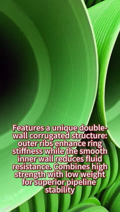 Double-Wall Corrugated Pipe