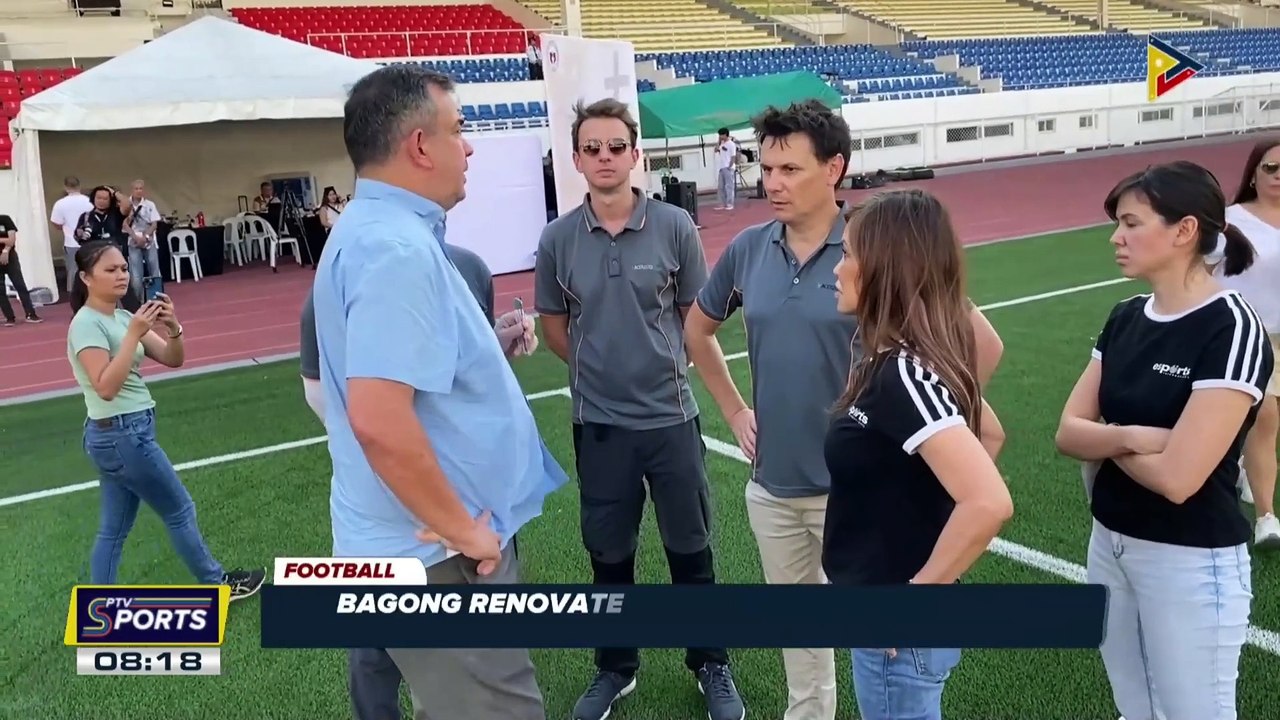 Bagong renovate na Rizal Memorial Stadium, sumailalim sa Initial FIFA Quality Test