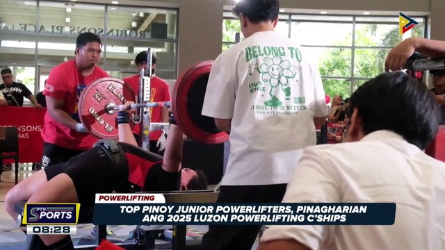 Top Pinoy Junior Powerlifter, pinagharian ang 2025 Luzon Powerlifting Championships