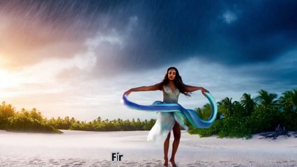 🌊 Nora Fatehi’s Maldives Serpent Dance in Silver Rain 🐍💃