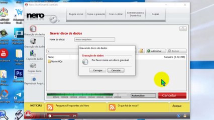 Como Criar Um Disco de Dados Em CD ou DVD Com o Nero 9 StartSmart Essentials
