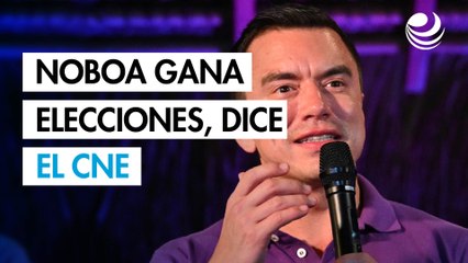 Noboa gana elección presidencial en Ecuador, dice Consejo Nacional Electoral