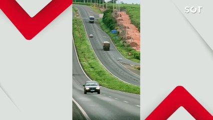 Condutor embriagado é flagrado pela PRF dirigindo na contramão na BR-376,  no noroeste do Paraná