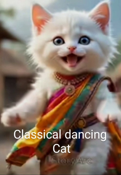 Classical dancing Cat