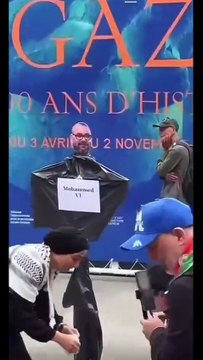 Manifestation pro-Palestine à Paris : des portraits de dirigeants arabes accusés de complicité avec Israël affichés en pleine rue