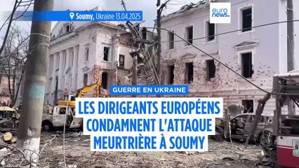 Ursula von der Leyen qualifie l'attaque russe de Soumy de "barbare"