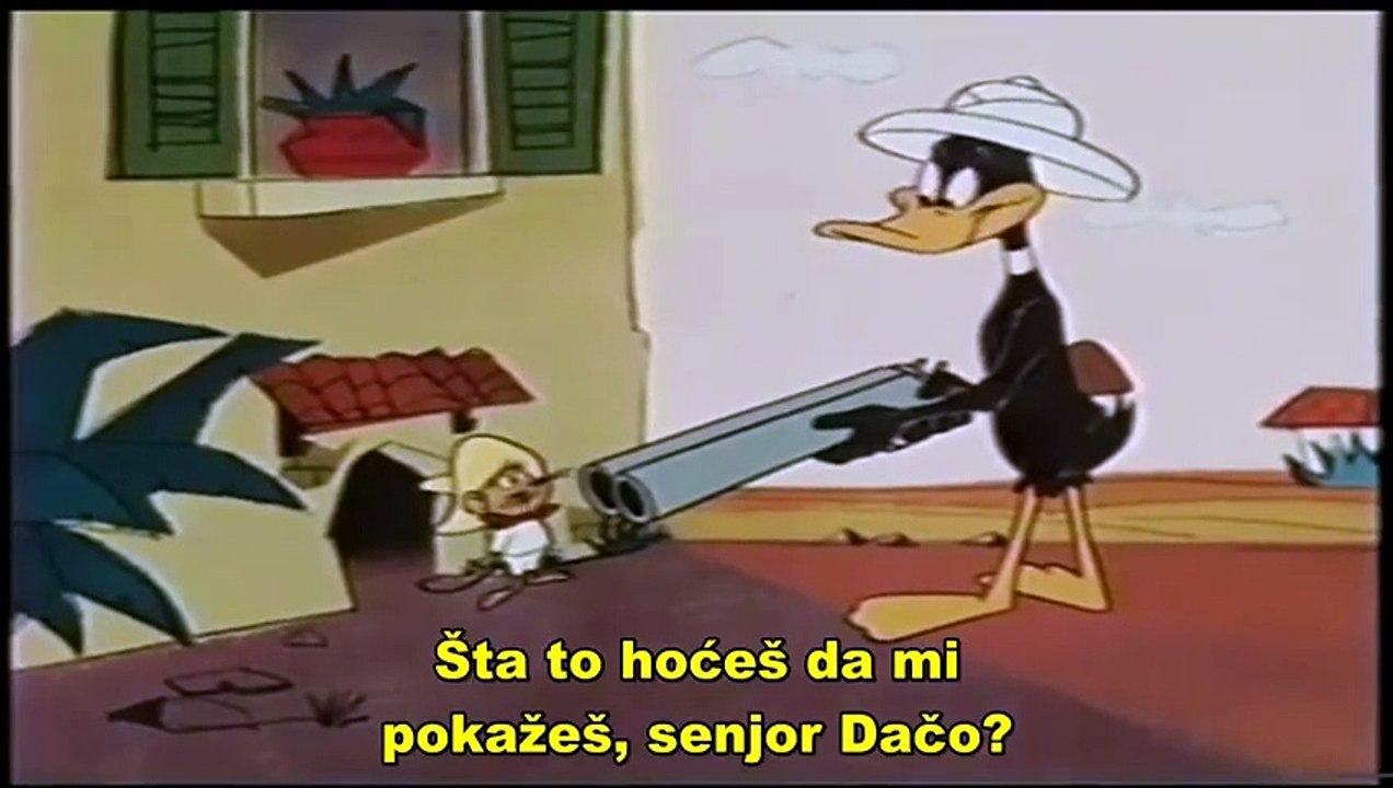 Speedy Gonzales and Daffy Duck - Quacker Tracker - Serbian translation