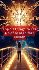 Top 10 Things to Let Go of to Manifest Faster #mysticattraction #top10 #lawofattraction