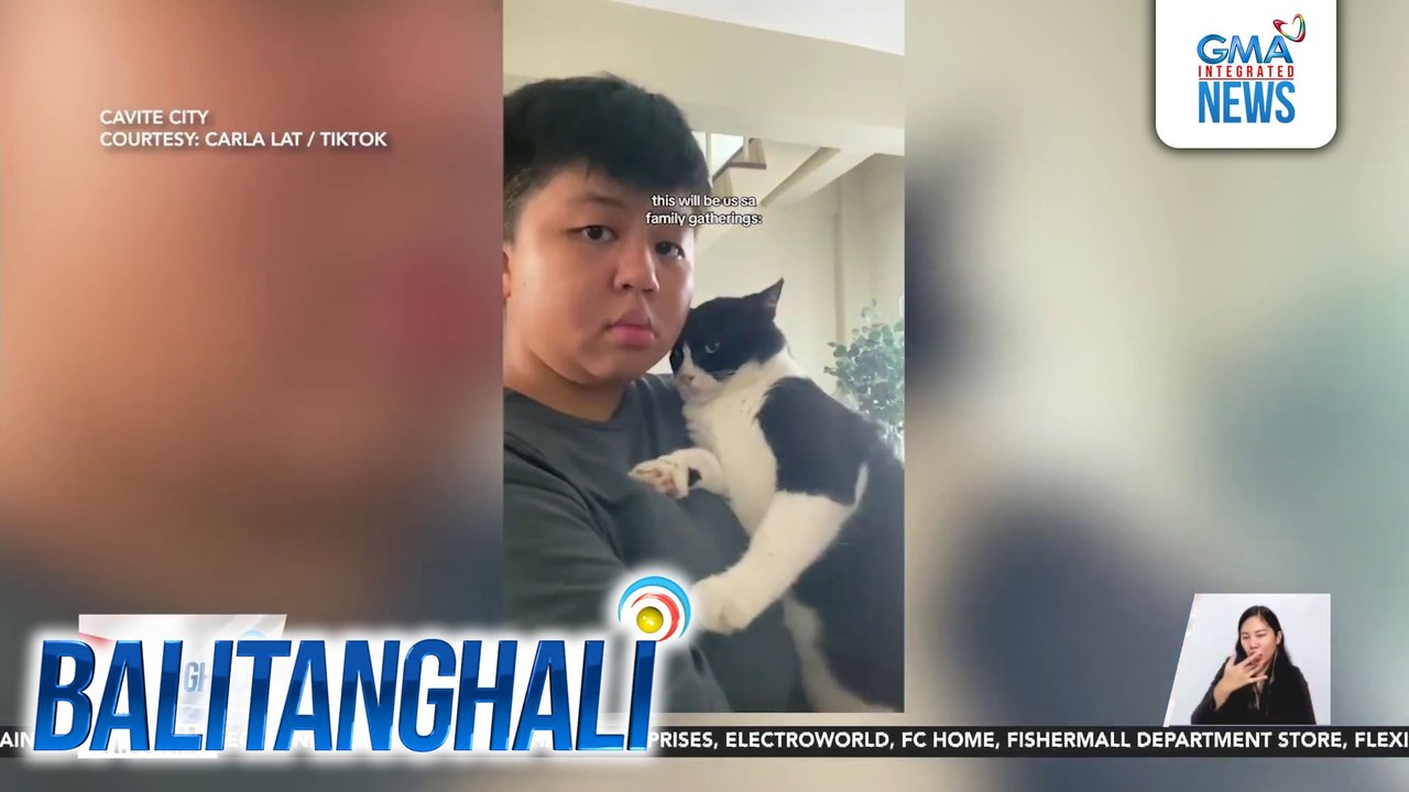 Pusa, namana raw ang attitude ng fur parent na nag-ampon | Balitanghali