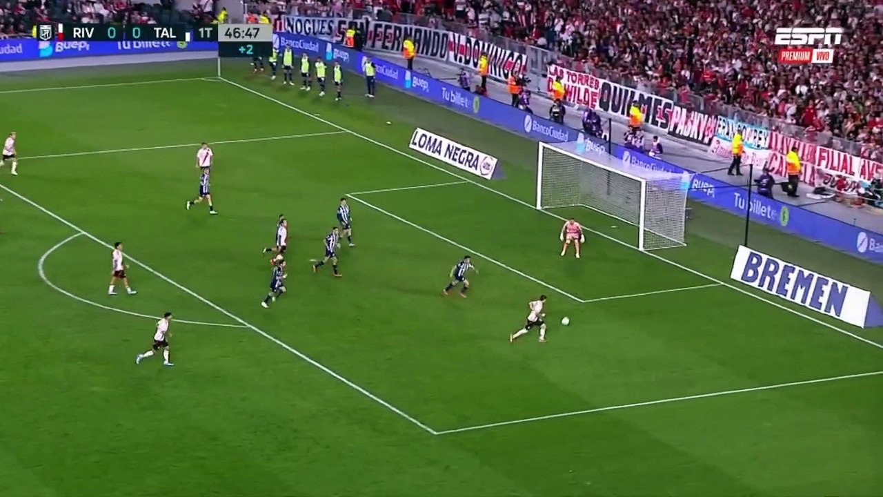 El resumen del empate entre River y Talleres en el Monumental