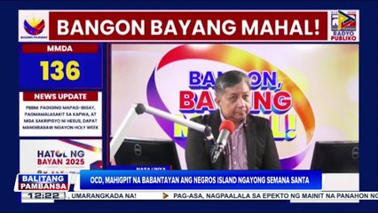 OCD, mahigpit na babantayan ang Negros Island ngayong Semana Santa