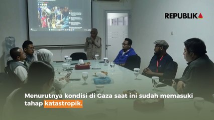 Mer-C: Kondisi di Gaza Sudah Memasuki Tahap Katastropik