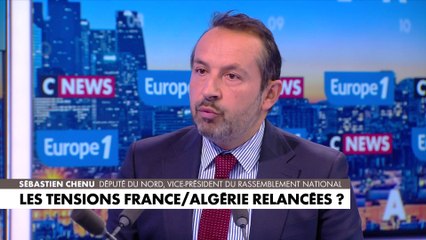 Pour Sébastien Chenu, l'Algérie nous mène par le bout du nez