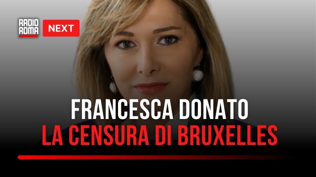 Next, Francesca Donato: L'Europa censura il pensiero non mainstream