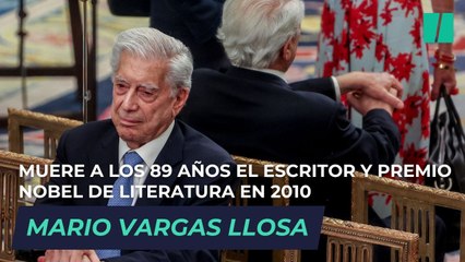 MUERE MARIO VARGAS LLOSA, premio Nobel de Literatura 2010