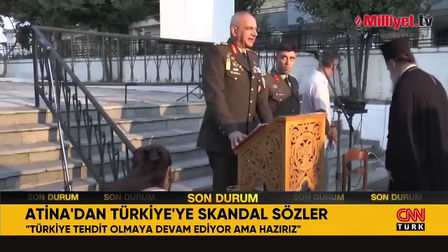 Yunan Genelkurmay Başkanı’ndan skandal çıkış!