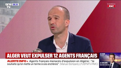 "Monsieur Retailleau instrumentalise la relation entre la France et l'Algérie", estime Manuel Bompard (LFI)