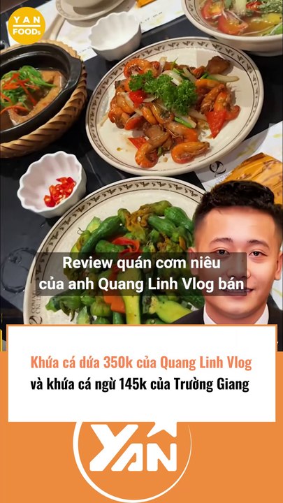 Cá Dứa ở quán Quang Linh và Trường Giang