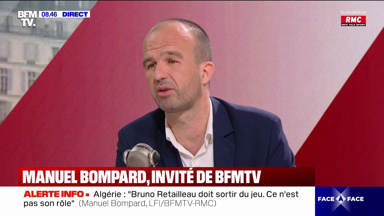 Manuel Bompard se dit "favorable" à un référendum pour l'abrogation de la réforme des retraites