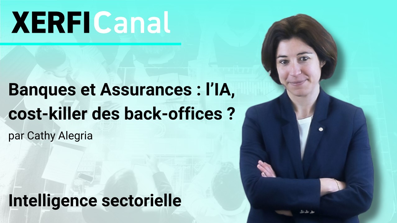 Banques et Assurances : l’IA, cost-killer des back-offices ? [Cathy Alegria]