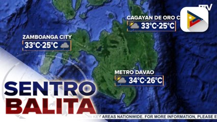 25 lugar sa bansa, inaasahang makararanas ng damang init na nasa ‘Danger Level’; paggunita ng Holy Week, posibleng ulanin ayon sa PAGASA
