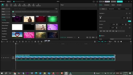 how to make transparent name in capcut