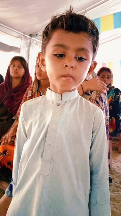 little Sajid Ali with his cute voice ❤️