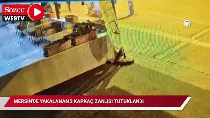 Mersin'de yakalanan 2 kapkaç zanlısı tutuklandı