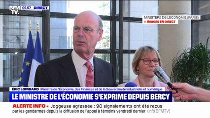Conseil des entreprises face aux droits de douane américains: "On va dialoguer de façon très ouverte", indique Éric Lombard