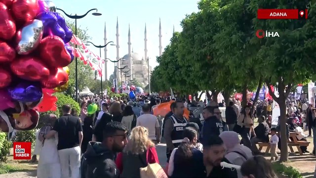 Adana'da bu sene 13'üncüsü düzenlenen Portakal Çiçeği Karnavalı bitti