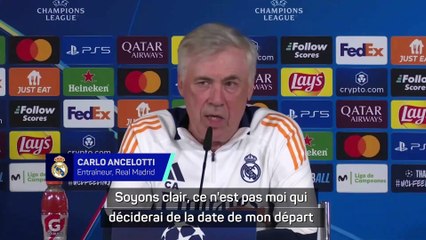 interview Carlo Ancelotti - Football - Real