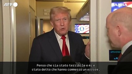 Trump sull'attacco russo in Ucraina: "Una cosa orribile"