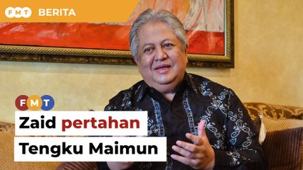 Sebut ‘campur tangan politik’, Zaid pertahan Tengku Maimun
