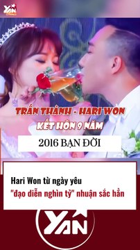 Thời gian ở bên nhau của Trấn Thành và Hari Won