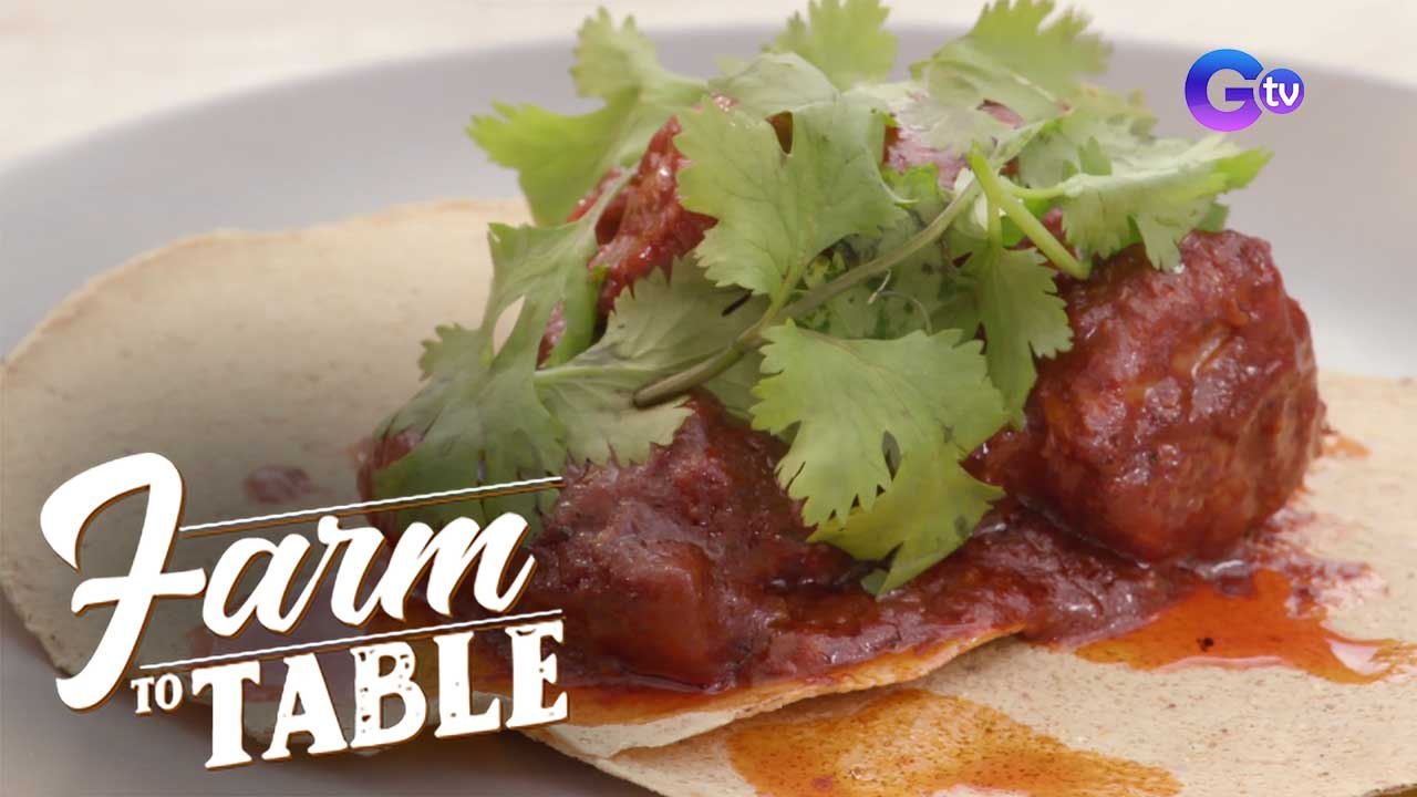 Chef JR Royol cooks 'Pork in Red Chili Sauce' | Farm To Table
