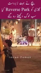 Awesome Reverse Parking Everyone Shocked 😳