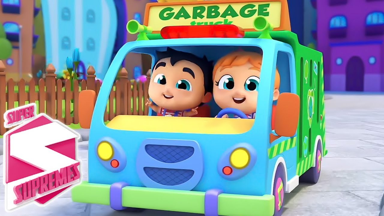 Les Roues du Camion Poubelle | Chanson Pour Enfants | Kids This Channel TV Française