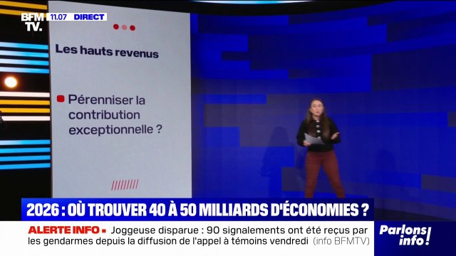 Budget 2026: quelles sont les pistes étudiées par le gouvernement pour trouver 40 à 50 milliards d'économies?