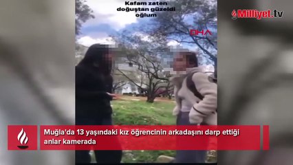 13 yaşındaki kız, arkadaşına dehşeti yaşattı! Gelmediğin gün için daha çok döverim