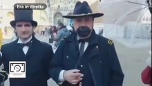generale Grant e presidente Lincoln a Venezia raduno western