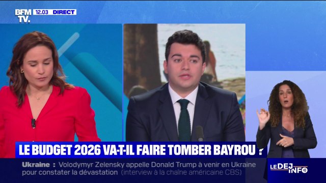 Censure: le budget 2026 va-t-il faire tomber le gouvernement de François Bayrou?
