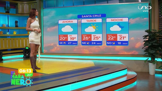 CONOZCA LOS DATOS DEL TIEMPO EN SANTA CRUZ