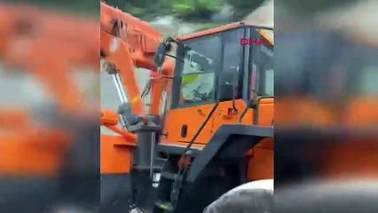 Ölümden saniyelerle kurtuldu! O anlar kamerada