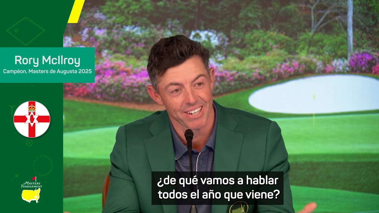 Rory McIlroy shuts everyone up with a killer opening to his Masters victory speech