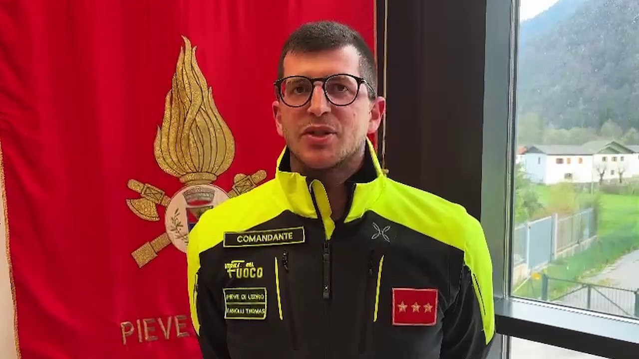 Dedizione e passione:  il corpo dei vigili del fuoco di Pieve di Ledro raccontato dal suo comandante
