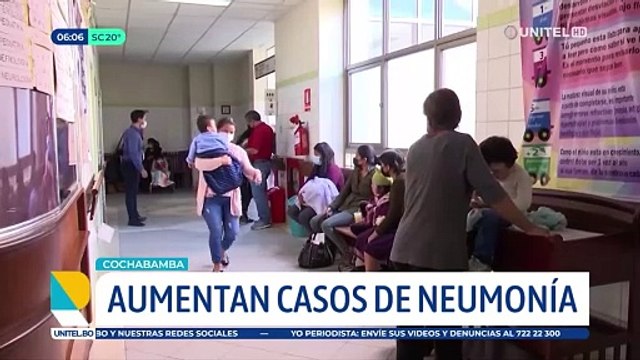 En una semana, tres niños fueron internados por neumonía en Cochabamba